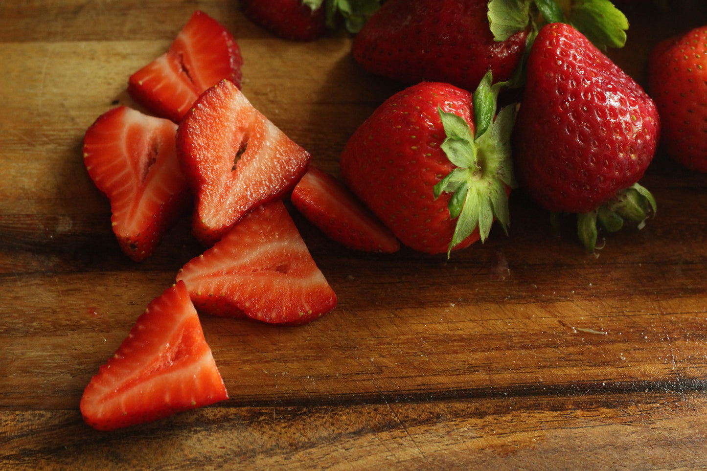 Strawberry food preparation