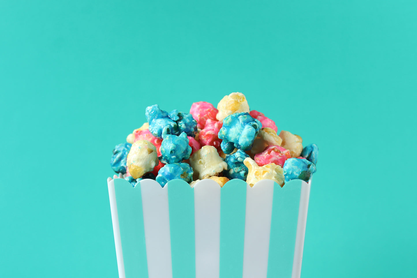 Colorful popcorn