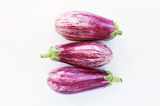 Eggplant still life