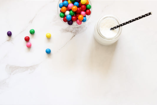 Bubblegum and milk