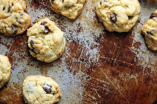 Baking cookies