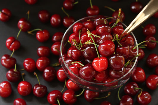 Cup of cherries