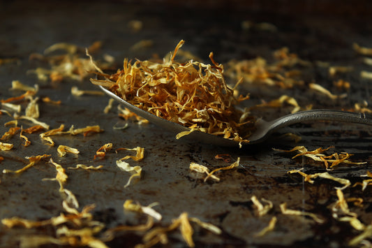 Calendula tea leaves