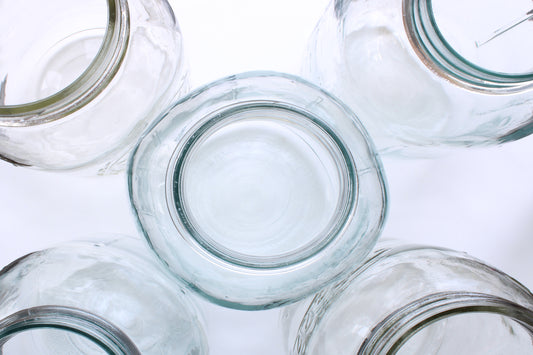 Canning jars background