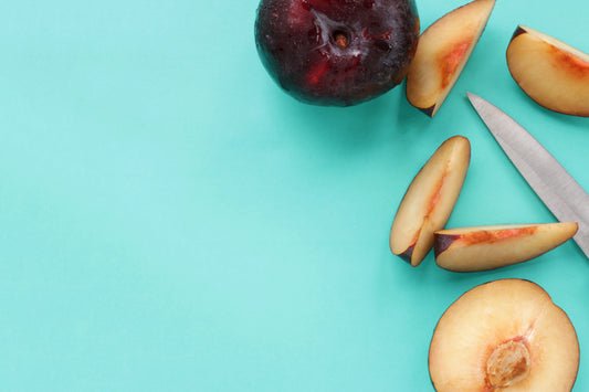 Plums preparation