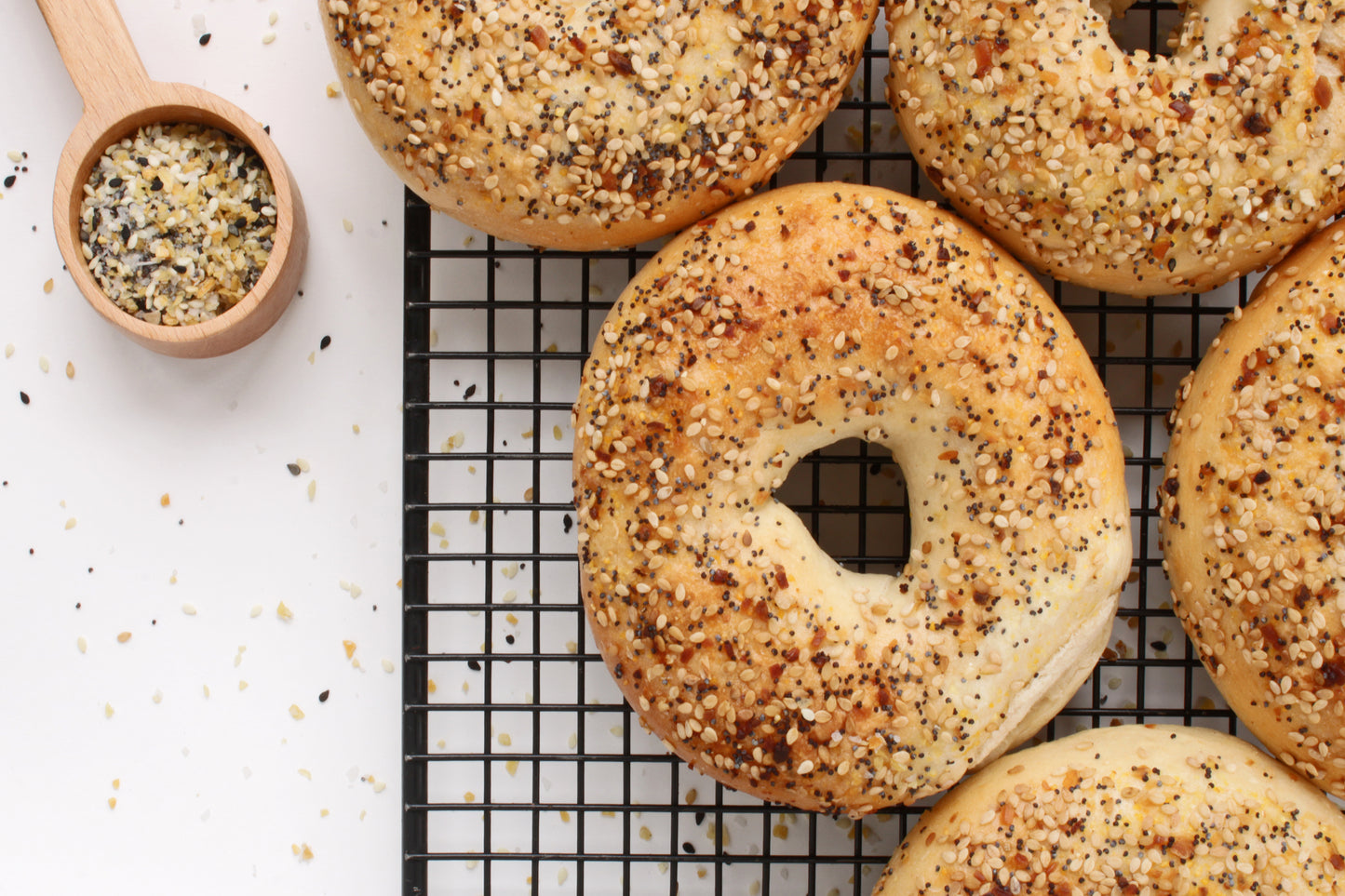 Homemade bagels