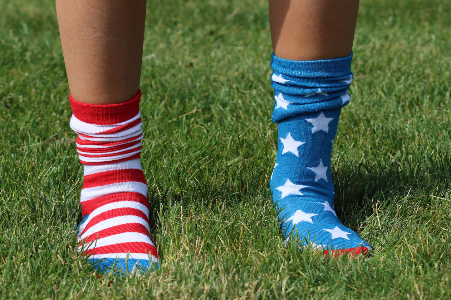 Patriotic feet