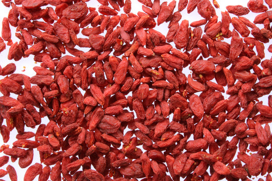 Goji Berries background