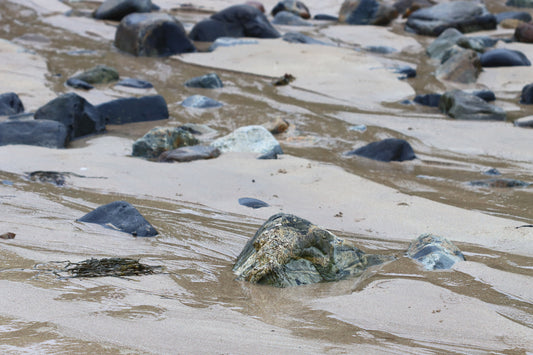 Sand Beach Boulders