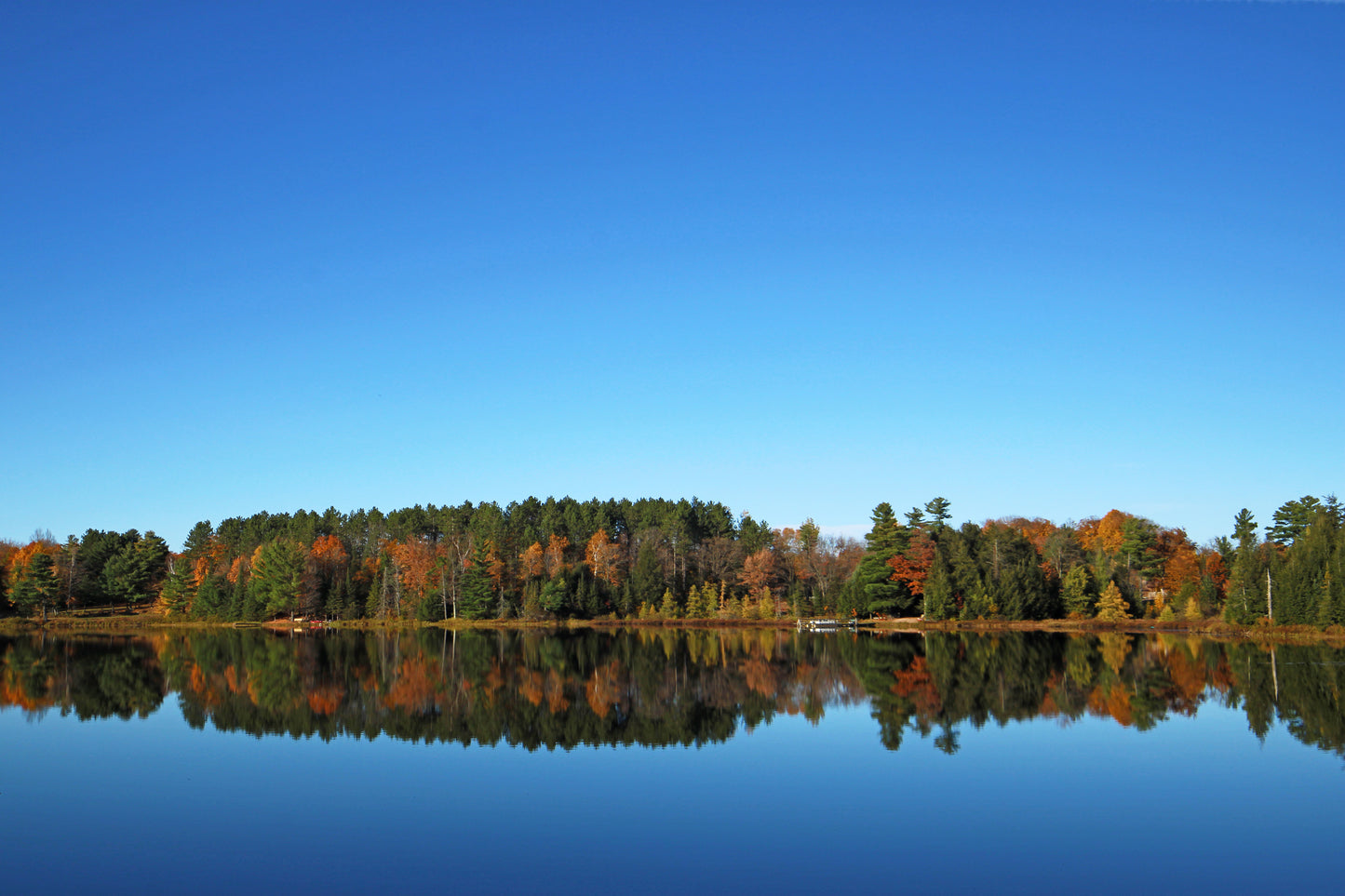 Northern Wisconsin Timm's Hill Bass Lake