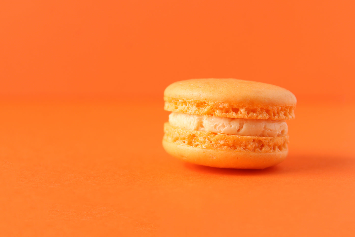 Orange macaroon