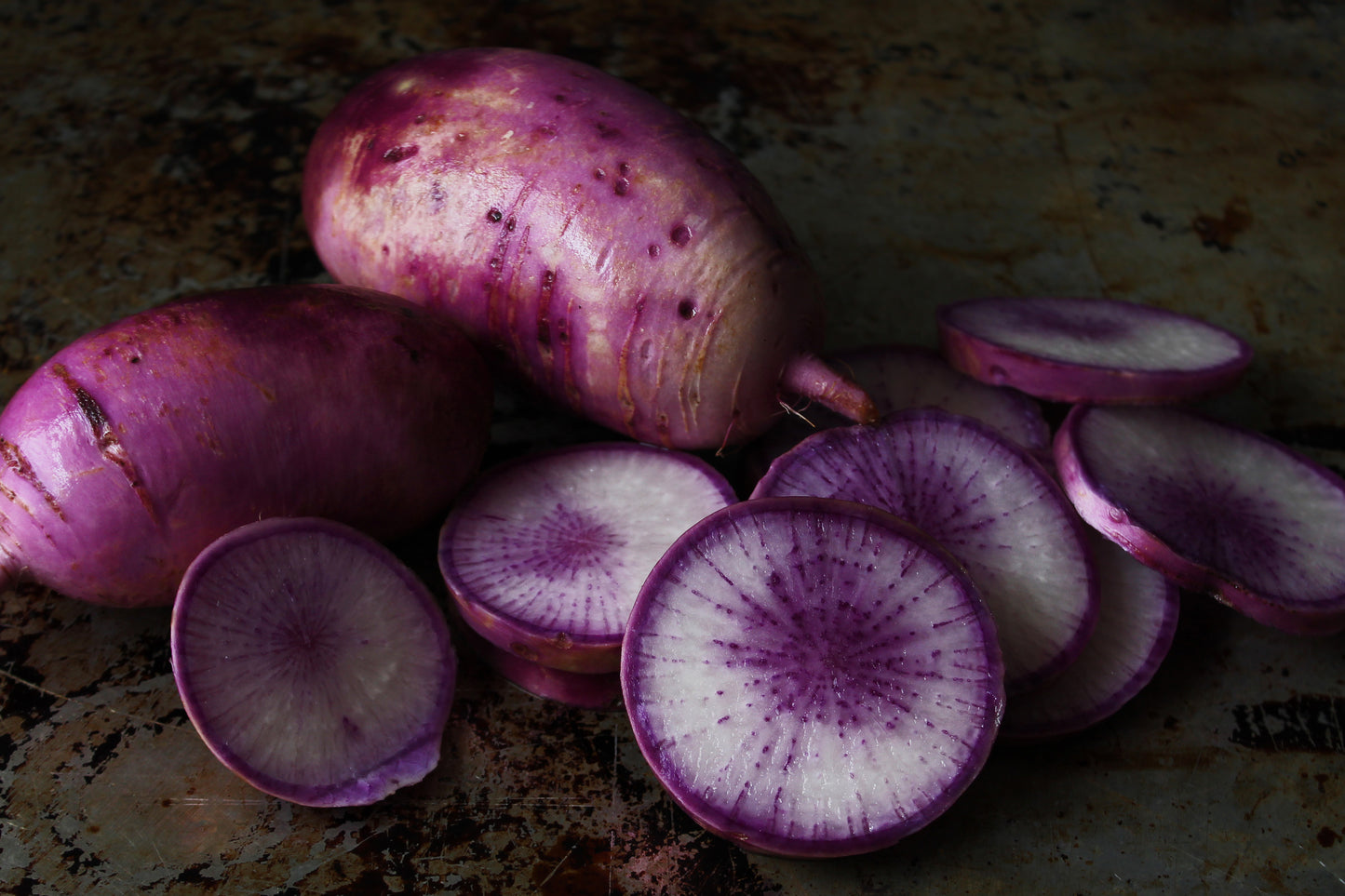 Purple radish