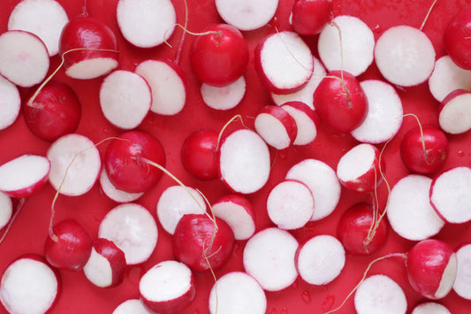 Radish background