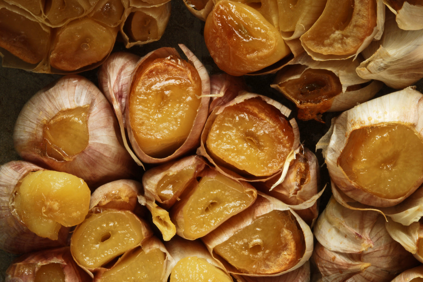 Roasted garlic macro