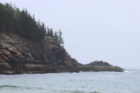 Sand Beach cliffs