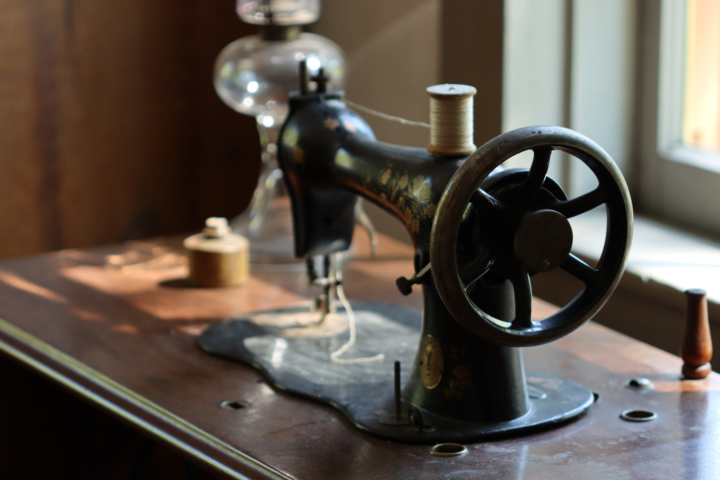 Vintage sewing machine