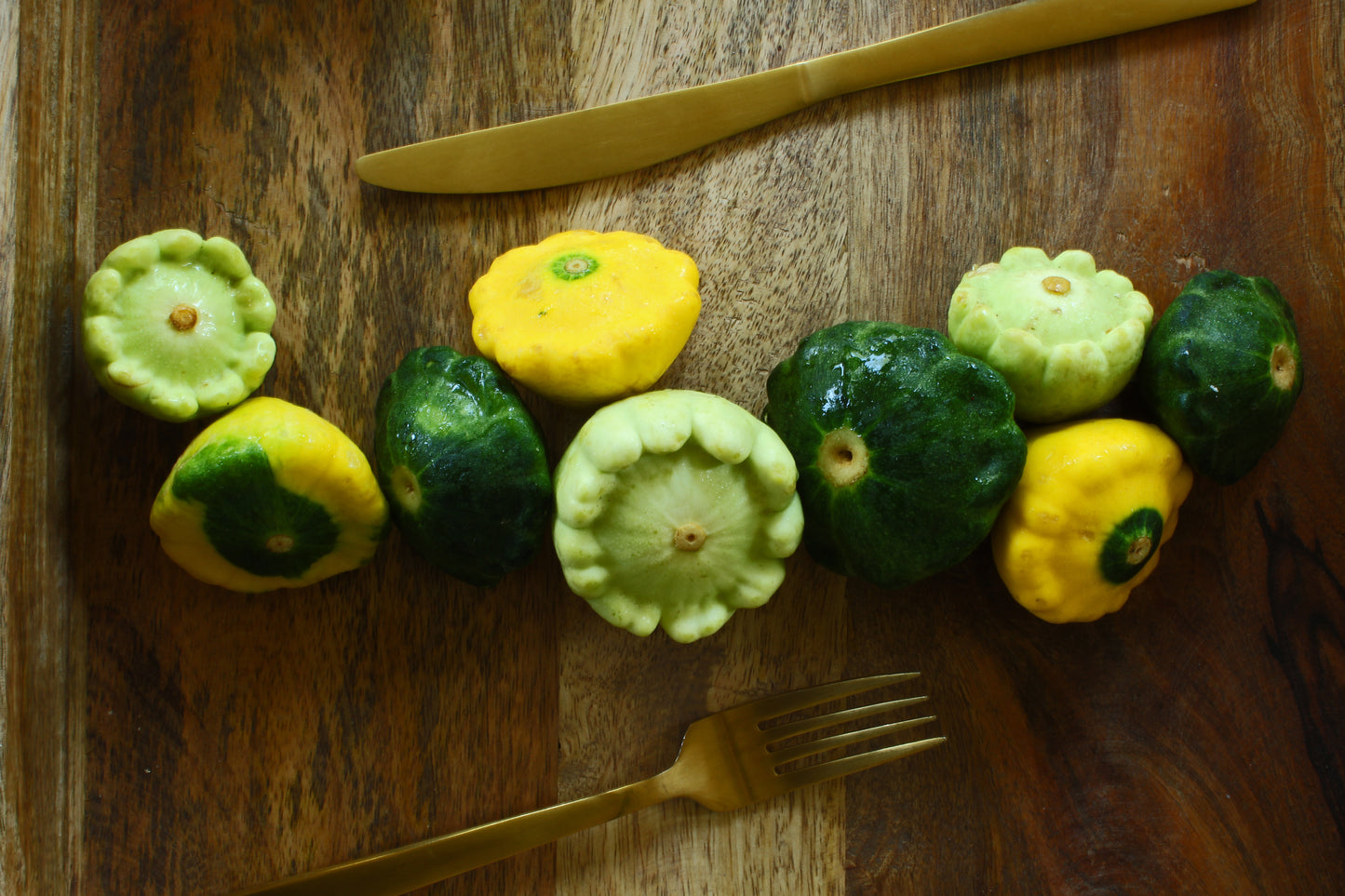 Pattypan squash meal